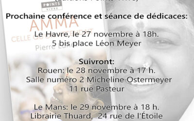 Prochaine conférence: Le Havre 27 novembre