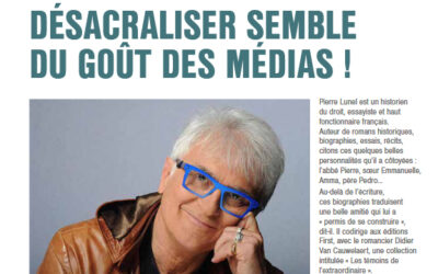 DÉSACRALISER SEMBLEDU GOÛT DES MÉDIAS !